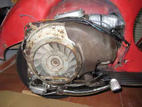Vespa Antes de la Remodelaci&oacute;n
